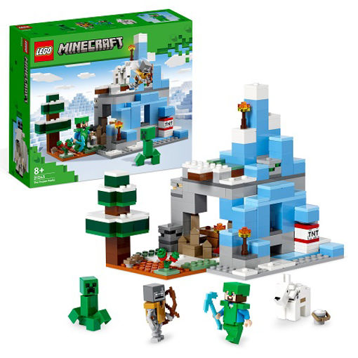 Picture of Lego Minecraft 21243 The Frozen Peaks